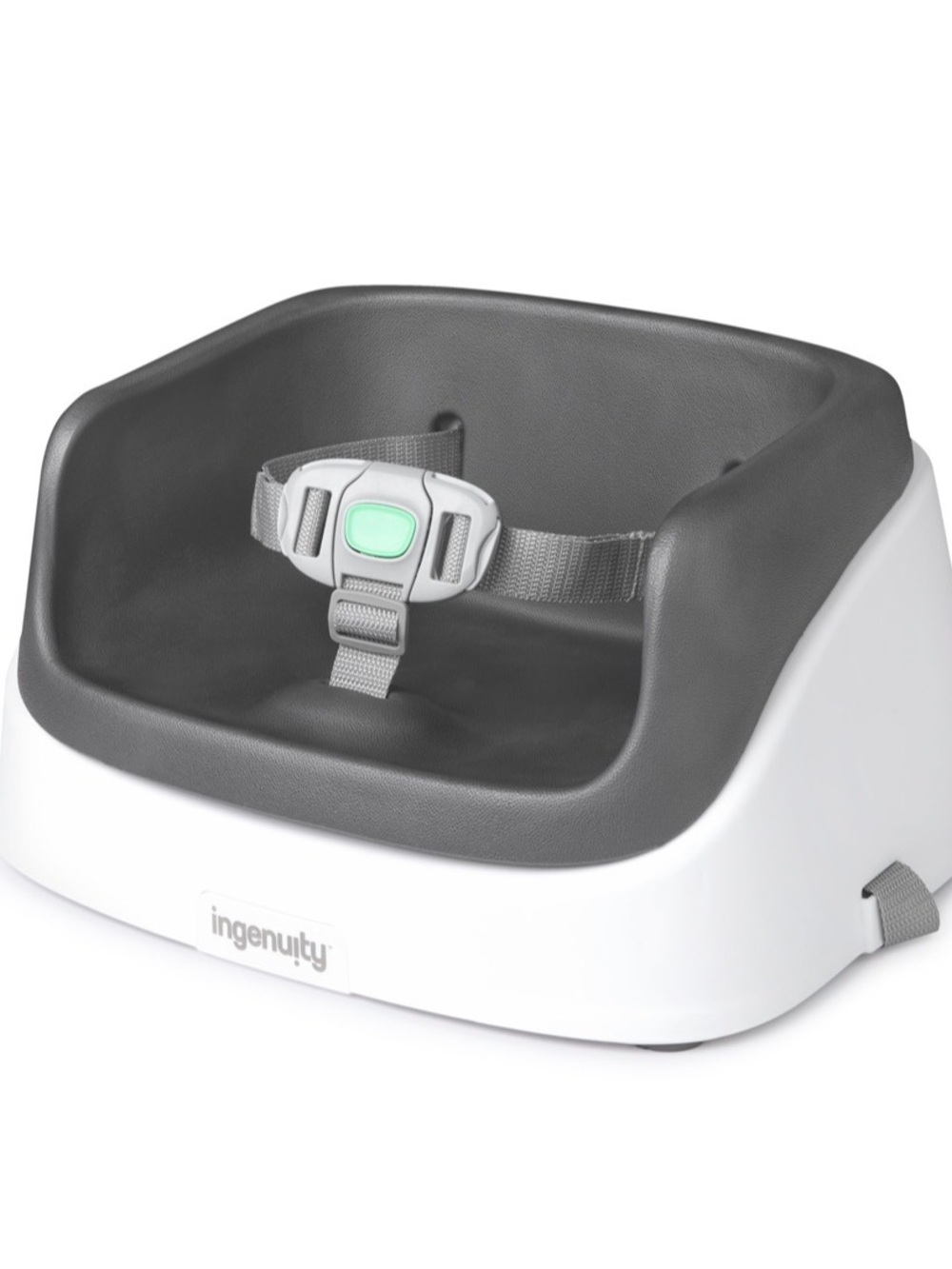 Ingenuity Gray Infant Floor Seat with Safety Strap